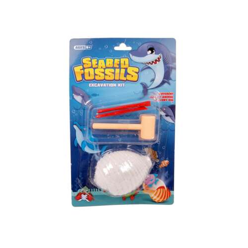 Set de excavare Seabed Fossils, săpați după fosile, aflați despre viața marină preistorică, jucărie științifică pentru copii, jucărie educativă