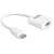 Delock 65346 Adapter HDMI do VGA, biały, podłącz monitor VGA do portu HDMI