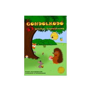 Gondolkodó - 53 Spielbildrätsel, ein Buch mit 53 Bildrätseln für Kinder - Kinderheft Logik
