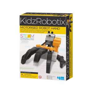 Kit constructie robot - Motorised Robot Hand, Kidz Robotix 57815655 Jocuri interactive pentru copii