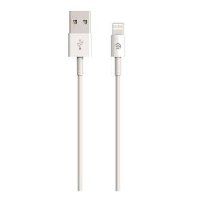 Devia Smart Cable Lightning USB 2m biały, kabel ładujący i do transmisji danych dla urządzeń Apple - Apple Kabel Lightning