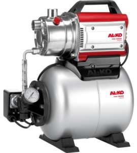 Pompa do wody domowej AL-KO HW 3000 Inox, zbiornik 17L, 650W, głębokość ssania 8m, maksymalna wysokość 35m, przepływ 3100L/h - Pompa