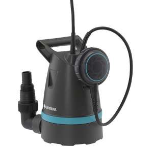 Gardena 8600 Basic Submersible Pump, ideal for clean or slightly dirty water - Irrigation