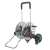 Gardena AquaRoll M metal hose reel, silver, with wheels and handle