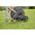 Gardena AquaRoll L Easy portable hose reel, grey, 100m capacity, used in garden