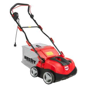 Hecht 1999 electric lawn aerator, 2000W, red and grey, with collection bag - Garden