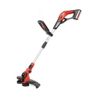 Hecht 5020 bezdrôtová kosa na trávu, červená a čierna, s teleskopickou rukoväťou - Záhrada