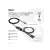 CLUB3D USB Type-C - 2x USB Type-C 1,83m Y töltőkábel, fekete, 100W max