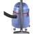 Thomas Power Pack 1630 wet and dry vacuum cleaner, blue, back view