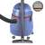 Thomas Power Pack 1630 wet and dry vacuum cleaner, blue, back view, made in Germany