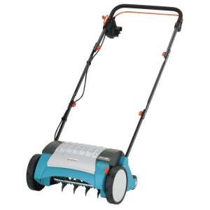 Gardena EVC 1000 elektrischer Rasenlüfter, 1000W, zum Entfernen von Moos, Rasenfilz und Unkraut - Garten