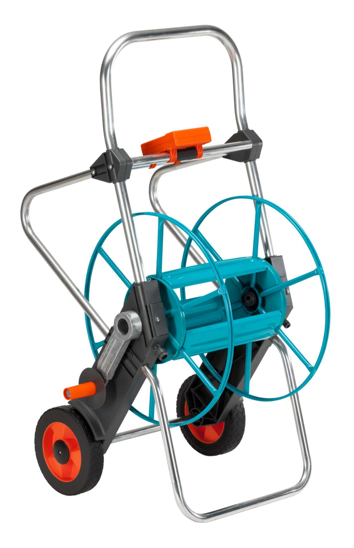 Gardena fém hordozható Tömlőkocsi - kék-szürke