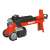 Hecht 6500 5-Ton Log Splitter on White Background