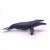 Papo Humpback Whale Figurine, realistic, detailed, movable jaw, black and white, toy for kids