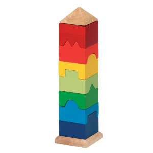 Fa torony puzzle 85167304 Fa építőjátékok