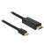 Delock 83699 2 meter Mini DisplayPort to HDMI cable, black