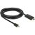 DELOCK Displayport Kabel mini DP -> HDMI St/St 2.00m schwarz (83699) 88726578