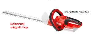Hecht 6022 cordless hedge trimmer with laser-cut blade and rotating handle - Garden
