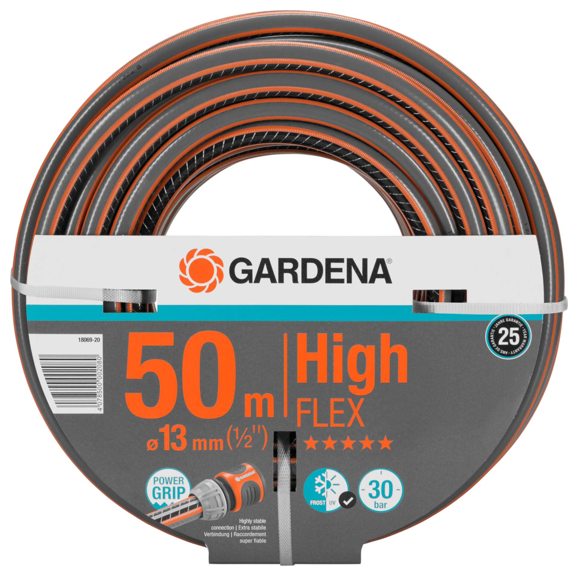 Gardena Comfort HighFLEX kerti Locsolótömlő 1/2" 50 M