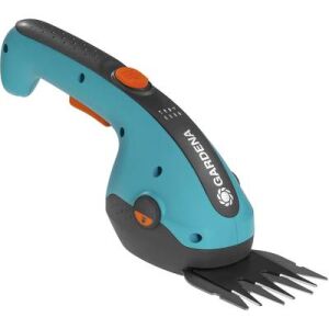 Gardena ClassicCut Li cordless grass shears, angled view - Gardena