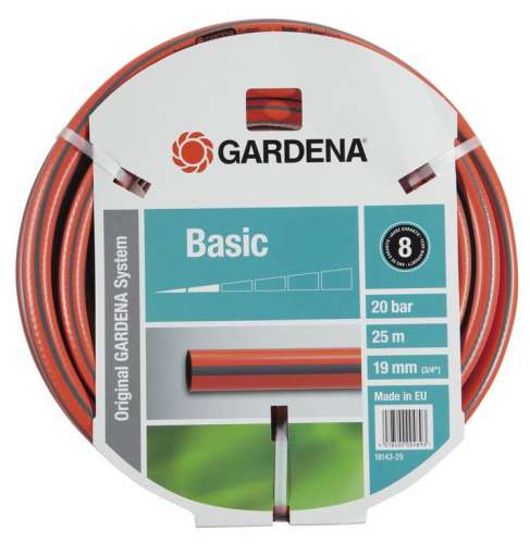 Gardena Basic Gartenschlauch 3/4" 25 M