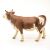Papo Simmental Cow Figurine - Realistic Farm Animal