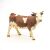 Detailed Papo Simmental Cow Figurine for Collectors
