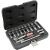 Yato 23-piece socket wrench set open case