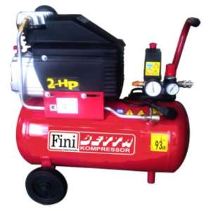 Fini Amico 24/2400 air compressor, red, 2 HP - Compressor