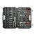 Yato 173-piece socket wrench set in organized case