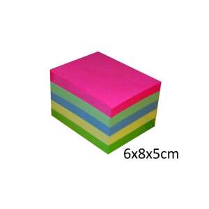 IRISOffice 6x8x5cm mehrfarbige Haftnotizenblock - Notizblöcke