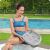 Lay-Z-Spa massage pool seat in use, adjustable height