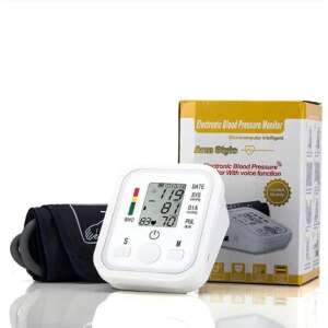 Digitális automata vérnyomásmérő WHO skálával, felkaros (sárga) 57436841 Vérnyomásmérők