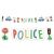 Police Car Garland - Paper Decoration - 3m