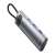 Baseus 7-u-1 USB-C Hub adapter pogled pod kutom
