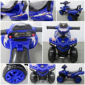Junior Quad - Lábbal Hajtható - Kék - 1-3 éveseknek 111655918 - Quad