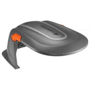 Gardena SILENO city / SILENO life robotic lawnmower garage, grey with orange accents - Gardena Lawn Mower Accessory