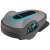 Gardena SILENO Life 1000 robotic lawn mower, angled view