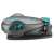 Gardena SILENO life 1250 robot lawnmower, side view, grey and blue