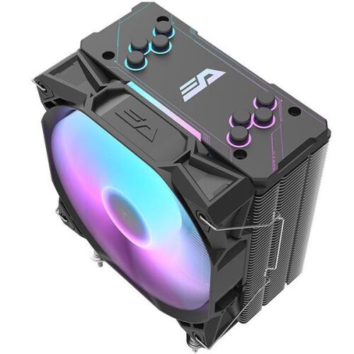 Aktív hűtés a processzorhoz Darkflash S11 Pro ARGB (hűtőborda + ventilátor 120x130) fekete 163443594 - Darkflash