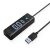 Orico Hub adapter USB 2x USB 3.0 + USB-C, 5 Gbps, 0,15m (fekete) 61042052