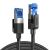 UGREEN NW153 braided network cable, Ethernet RJ45, Cat.8, F/FTP, 1.5 m (black) 57822382