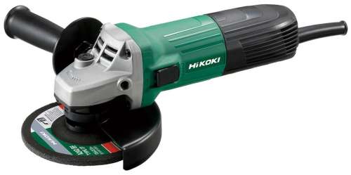 HiKOKI G13STA 600W angle grinder, 125mm disc, green and black, with side handle