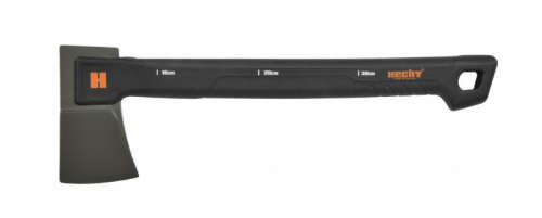 HECHT 900800 uniwersalna siekiera, 1130g, 59cm długości, z wzmocnionym włóknem szklanym kompozytowym uchwytem