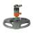 Gardena Comfort Turbine Sprinkler with Base, grey and orange, for watering lawns