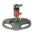 Gardena Comfort Turbine Sprinkler with Base, grey and orange, for watering lawns