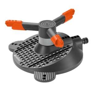 Aspersor rotativ Gardena Classic Samba, gri și portocaliu, pentru suprafețe mici și medii - Irigare