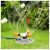 Bradas White Line WL-Z16 3-Arm Rotating Sprinkler in Use Watering Garden