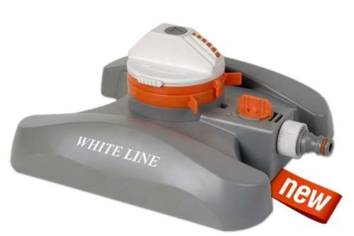 Rotacijski zalijevač Bradas White Line WL-Z142 s podesivim raspršivačem, pokrivenost 360m²