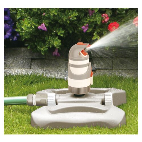 Aspersor rotativ cu 2 funcții Bradas White Line WL-Z12 în uz